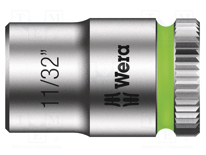 WERA Vaso Hexagonal 11/32 1/4 23mm WERA Vaso Hexagonal 11/32 1/4 23mm
