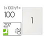 Q-connect Etiqueta adhesiva KF10664 210x297 mm