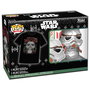 Funko Pop & Tee Figura Stormtrooper Navidad Star Wars - Pack Camiseta Unisex Algodón Talla S con Figura Coleccionable 10 cm