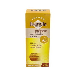 Juanola Jarabe de Propóleo, Miel, Tomillo y Altea 150 ml