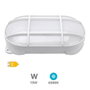 GSC Evolution Aplique LED ovalado Cercis con rejilla 15W 6500K Blanco