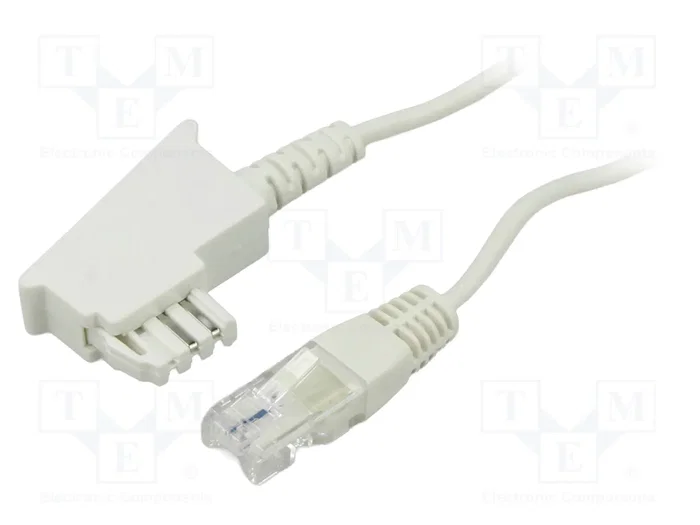 GOOBAY Cable telefónico RJ45 a TAE F de 20m GOOBAY Cable telefónico RJ45 a TAE F de 20m