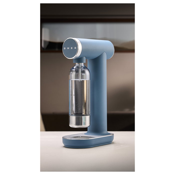 Smeg Sodamaker Collezione Aesthetic Storm Blue SKC01SBM Smeg Sodamaker Collezione Aesthetic Storm Blue SKC01SBM