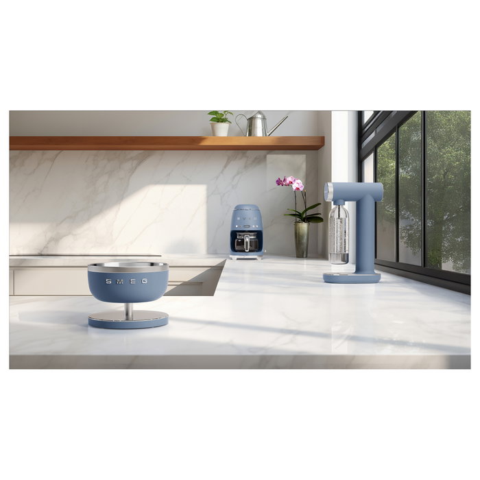 Smeg Sodamaker Collezione Aesthetic Storm Blue SKC01SBM Smeg Sodamaker Collezione Aesthetic Storm Blue SKC01SBM
