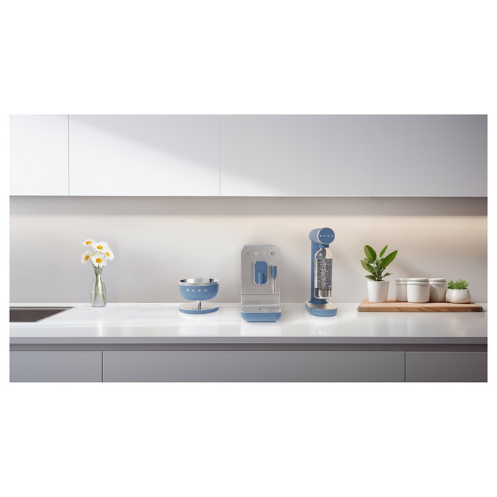 Smeg Sodamaker Collezione Aesthetic Storm Blue SKC01SBM Smeg Sodamaker Collezione Aesthetic Storm Blue SKC01SBM