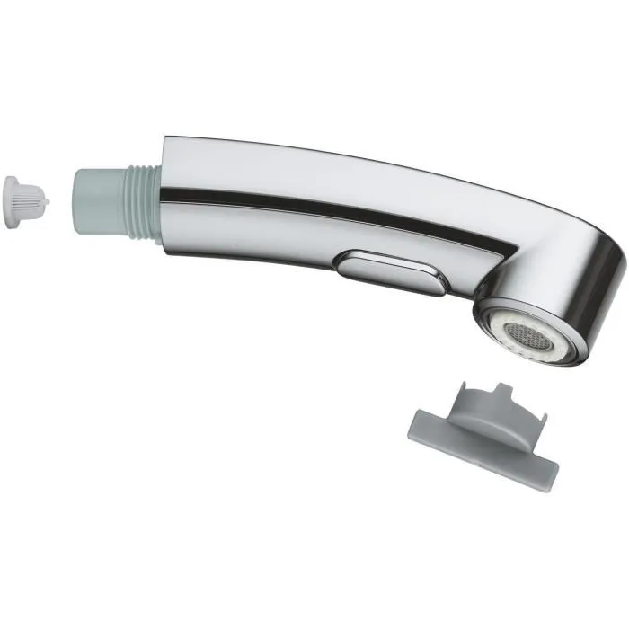Grohe 4005176384622 Ducha de Mano Extraíble Cromo Chorro Laminar y Lluvia Sistema Antical SpeedClean Grohe 4005176384622 Ducha de Mano Extraíble Cromo Chorro Laminar y Lluvia Sistema Antical SpeedClean