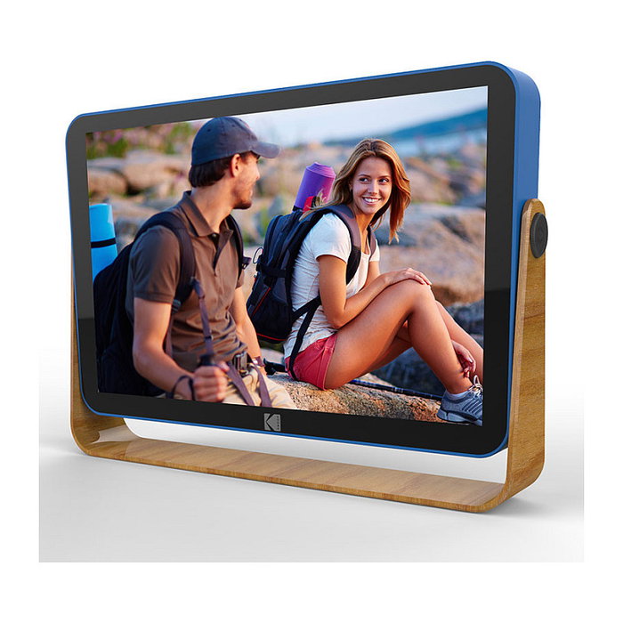 Kodak RWF-108V Marco Digital WiFi 10" (25,4 cm) Pantalla Táctil IPS 1280x800, Azul, Reproduce Fotos y Vídeo