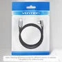Vention Cable USB 2.0 TAKHF USB-C Angular a USB-C, 100W, 1m, Gris