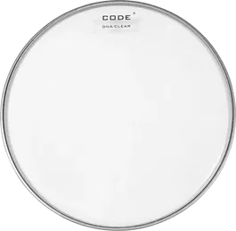 CODE Parche para Timbal DNA 10" Transparente