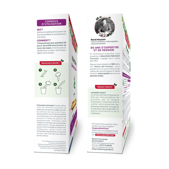 Superdiet Desmodium Bienestar del Hígado 20 Ampollas de 10ml Superdiet Desmodium Bienestar del Hígado 20 Ampollas de 10ml