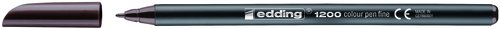 EDDING 1200 Rotulador de Fibra Marrón Oscuro (Set de 5) EDDING 1200 Rotulador de Fibra Marrón Oscuro (Set de 5)