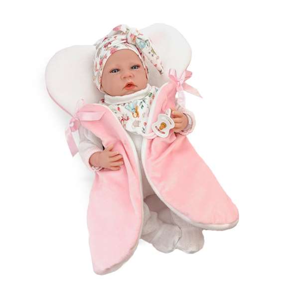 Berjuan Buzo Lactancia 8302-24 Blanco Punto Mecanismo Real Almohada 50 cm