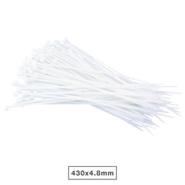 Hantums Bolsa de 100 Bridas de Nylon 430x4.8mm Natural