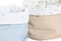 DKD Home Decor Cesta Atlántico Azul Blanco 16 x 10 x 16 cm (6 Unidades)
