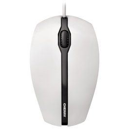Cherry Gentix Ratón Óptico Blanco/Gris