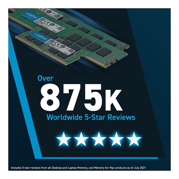 Crucial CP16G56C46U5 Pro 16GB RAM DDR5 5600MHz (1x16GB) CL46 UDIMM 288-pin DIMM Memoria para PC