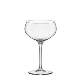 Bormioli Copa Cocktail Cristal - 165 mm de Alto, Capacidad 30 cl (Set de 6)