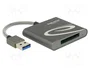 DeLOCK 91583 Lector de tarjetas USB 3.2 para XQD