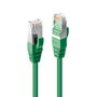 Lindy Cable de Red Cat.6A S/FTP LSZH 1m, Verde