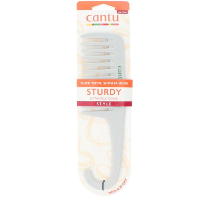 Cantu Detangle Ultra Glide Peine Desenredante con Gancho para Ducha