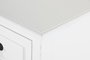 Mesita De Noche Romantico DKD Home Decor Blanco Marron 36 x 67 x 47 cm