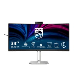 Philips 34B2U6603CH/00 Monitor Curvo 34 pulgadas Wide Quad HD Gris