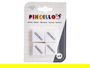 Pincello Set 4 Gomas Borrar Blancas 9.5x13.5x2 cm (Set de 36)