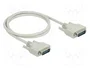 DeLOCK Cable serie D-Sub15 macho a macho 1 m beige
