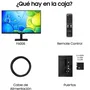 Samsung TU24F6005FK Televisor 24" Full HD Smart TV con HDR, Tizen OS, Wi-Fi, Gaming Hub, OTS Lite y PurColor - Negro