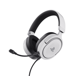Trust GXT 498 Forta Auriculares Alámbrico Diadema Juego Negro, Blanco