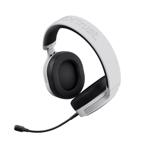 Trust GXT 498 Forta Auriculares Alámbrico Diadema Juego Negro, Blanco