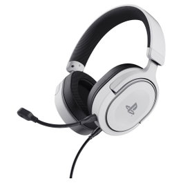 Trust GXT 498 Forta Auriculares de Diadema Alámbricos Negro y Blanco en Negro, Blanco, para PlayStation