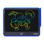 Celly KIDSBOARD Pizarra de Dibujo Infantil Azul, Resistente al Agua con Plumier y Plumón Stylus, Borrado con un Botón