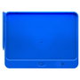Celly KIDSBOARD Pizarra de Dibujo Infantil Azul, Resistente al Agua con Plumier y Plumón Stylus, Borrado con un Botón