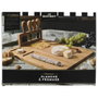 Cook Concept Tabla de Quesos BISTROT con 4 Cuchillos en Bambú