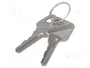 PROMET Interruptor rotativo con llave NEF30-BX3Y 30mm