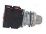 PROMET Interruptor rotativo con llave NEF30-BX3Y 30mm