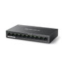 Mercusys MS110P Switch Gestionado Fast Ethernet con PoE, Negro