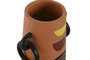 DKD Home Decor Jarrón de Terracota Pintado a Mano Surtido