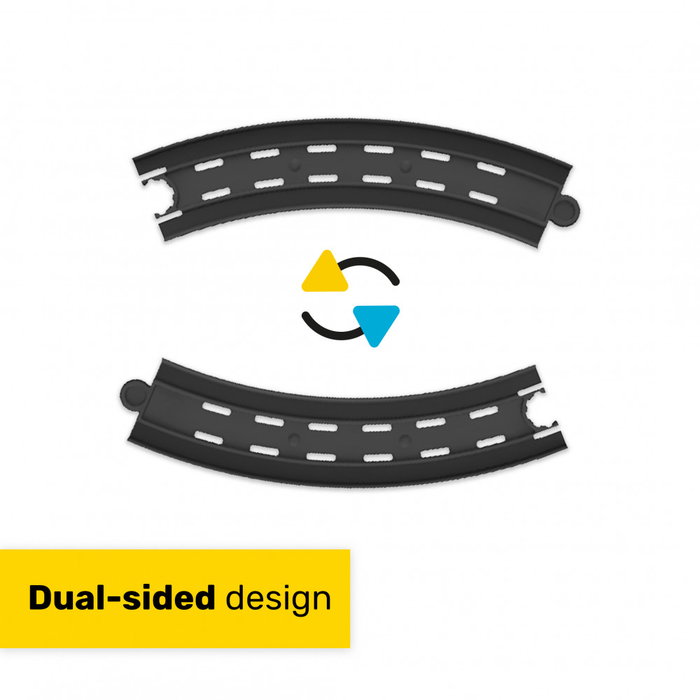 Intelino Extensiones Vías Tren Robot, Juguete Educativo para Tren Inteligente, 20 Vías y 40 Fichas de Acción