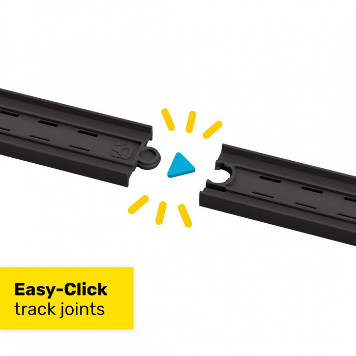 Intelino Extensiones Vías Tren Robot, Juguete Educativo para Tren Inteligente, 20 Vías y 40 Fichas de Acción