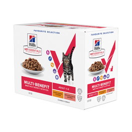 Hill's VE Feline Multibenefit Adulto Pollo Salmón 12x85g