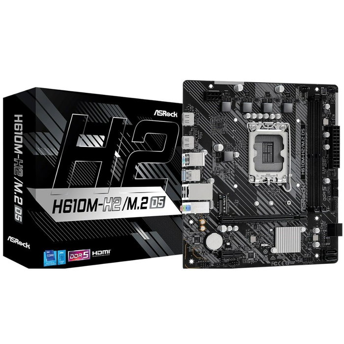 ASRock H610M-H2/M.2 D5 micro ATX Intel H610 DDR5