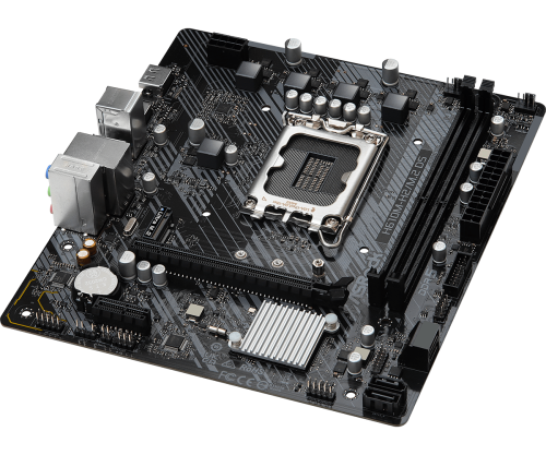 ASRock 90-MXBML0-A0UAYZ Placa Base Intel H610 LGA 1700 DDR5 Micro ATX para PC