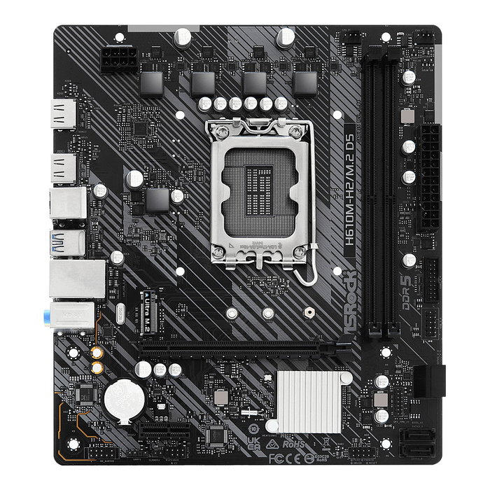 ASRock H610M-H2/M.2 D5 micro ATX Intel H610 DDR5