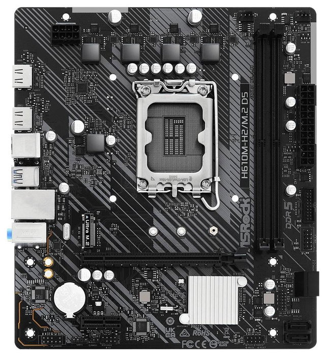 ASRock H610M-H2/M.2 D5 micro ATX Intel H610 DDR5