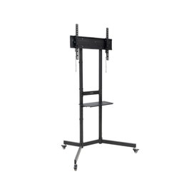 Tooq Soporte de Suelo Kefrén con Ruedas 37-70 Pulgadas Negro