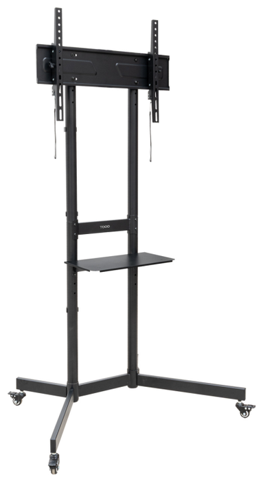Tooq Soporte de Suelo Kefrén FS1150M-B para TV de 37-70 pulgadas con Ruedas