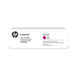 HP Cartucho 410X CF413XC Magenta HC - Tóner Original para Impresoras HP COMPATIBLE con HP 410X