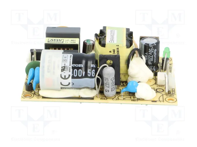 MEAN WELL EPS-25-36 Alimentador de impulso abierto 25,2W 36V DC